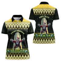 Personalised Nakatomi Plaza Women Polo Shirt It's Not Xmas Until Santa Falls - Wonder Print Shop