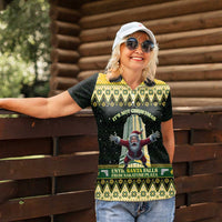 Personalised Nakatomi Plaza Women Polo Shirt It's Not Xmas Until Santa Falls - Wonder Print Shop