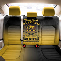 Personalised Buffalo Soldiers Back Car Seat Cover 10th Cavalry Regiment - Wonder Print Shop