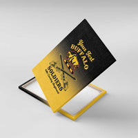 Personalised Buffalo Soldiers Canvas Wall Art 10th Cavalry Regiment - Wonder Print Shop