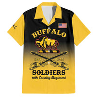 Personalised Buffalo Soldiers Family Matching Summer Maxi Dress and Hawaiian Shirt 10th Cavalry Regiment - Wonder Print Shop