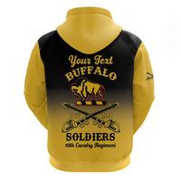 Personalised Buffalo Soldiers Hoodie 10th Cavalry Regiment - Wonder Print Shop