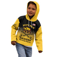 Personalised Buffalo Soldiers Kid Hoodie 10th Cavalry Regiment - Wonder Print Shop