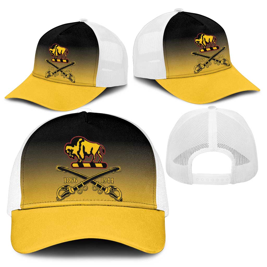 Buffalo Soldiers Mesh Trucker Cap 10th Cavalry Regiment - Wonder Print Shop
