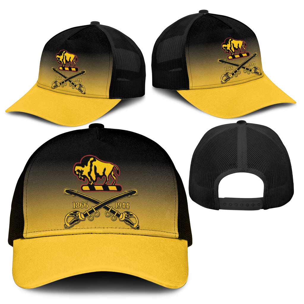 Buffalo Soldiers Mesh Trucker Cap 10th Cavalry Regiment - Wonder Print Shop