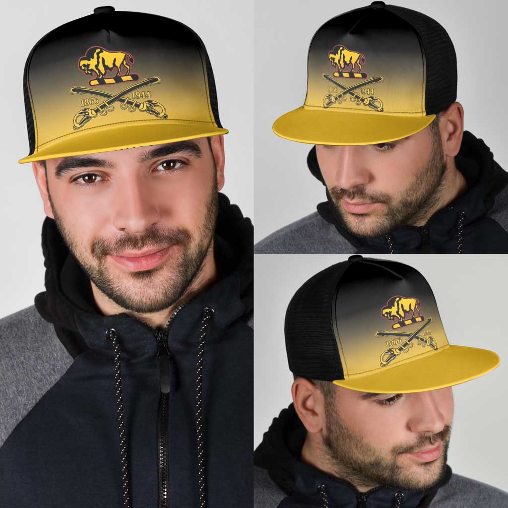 Buffalo Soldiers Mesh Trucker Cap 10th Cavalry Regiment - Wonder Print Shop