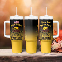 Personalised Buffalo Soldiers Tumbler With Handle 10th Cavalry Regiment - Wonder Print Shop
