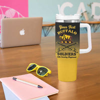 Personalised Buffalo Soldiers Tumbler With Handle 10th Cavalry Regiment - Wonder Print Shop