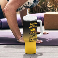 Personalised Buffalo Soldiers Tumbler With Handle 10th Cavalry Regiment - Wonder Print Shop