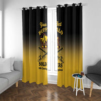 Personalised Buffalo Soldiers Window Curtain 10th Cavalry Regiment - Wonder Print Shop