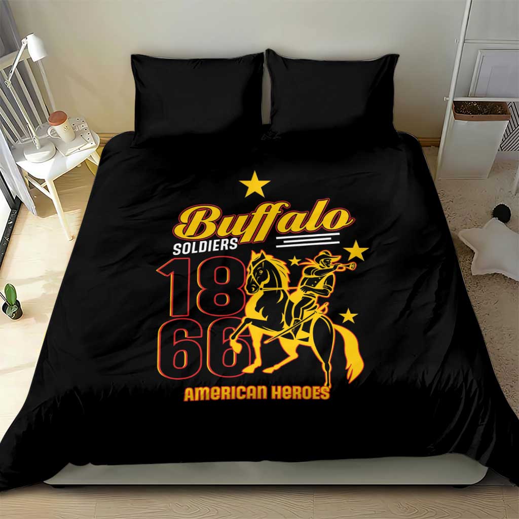 Buffalo Soldiers 9th and 10th Cavalry Bedding Set American Heroes - Wonder Print Shop
