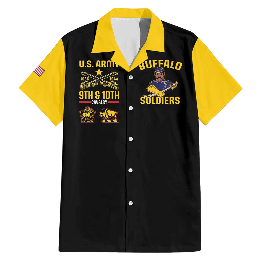 Buffalo Soldiers 9th and 10th Cavalry Family Matching Mermaid Dress and Hawaiian Shirt American Heroes - Wonder Print Shop