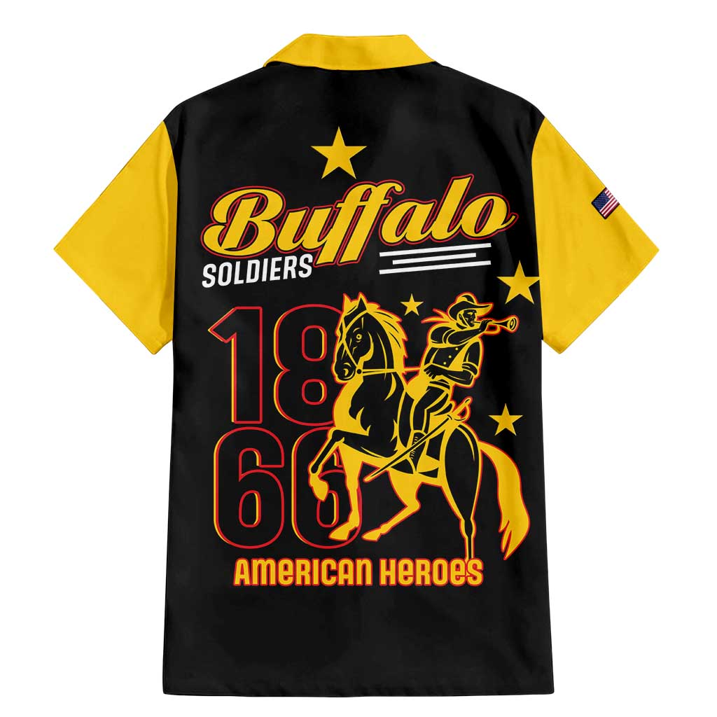 Buffalo Soldiers 9th and 10th Cavalry Family Matching Mermaid Dress and Hawaiian Shirt American Heroes - Wonder Print Shop