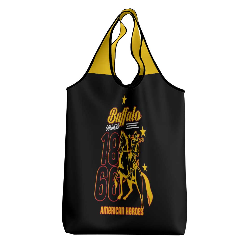 Buffalo Soldiers 9th and 10th Cavalry Grocery Bag American Heroes