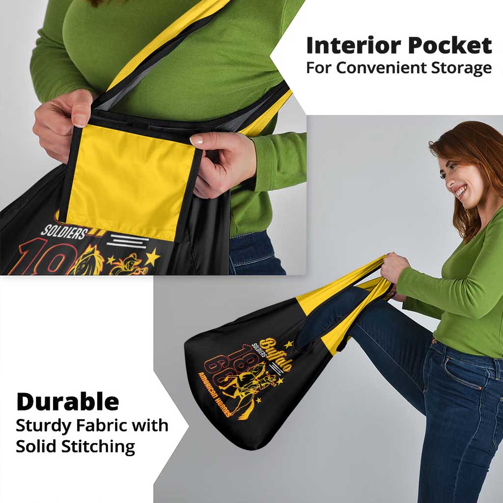 Buffalo Soldiers 9th and 10th Cavalry Grocery Bag American Heroes