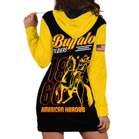 Buffalo Soldiers 9th and 10th Cavalry Hoodie Dress American Heroes - Wonder Print Shop