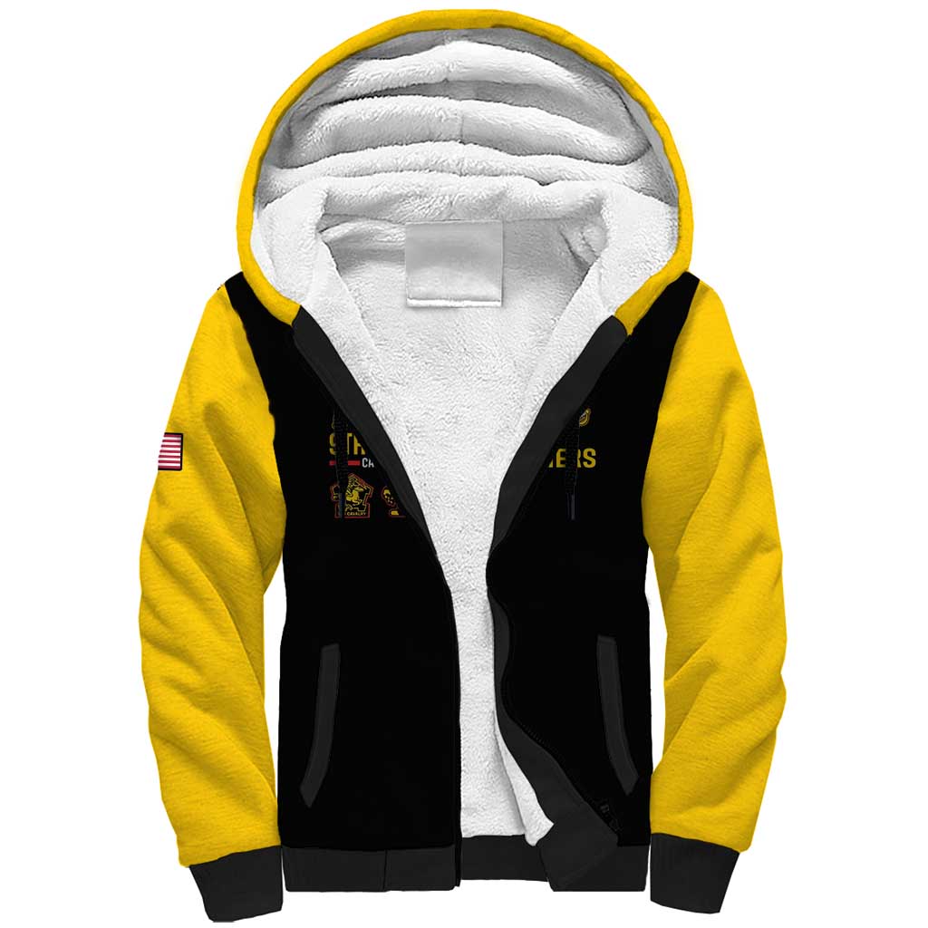 Buffalo Soldiers 9th and 10th Cavalry Sherpa Hoodie American Heroes - Wonder Print Shop