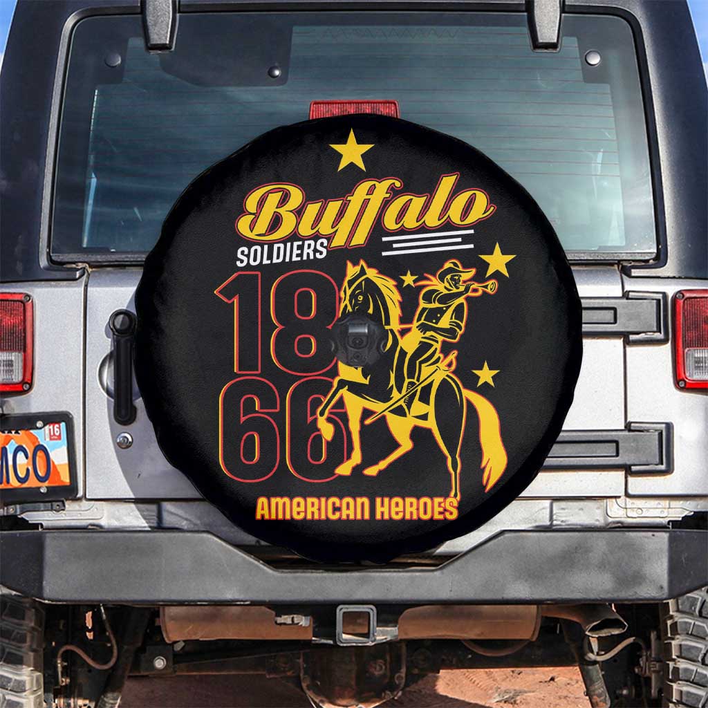 Buffalo Soldiers 9th and 10th Cavalry Spare Tire Cover American Heroes - Wonder Print Shop