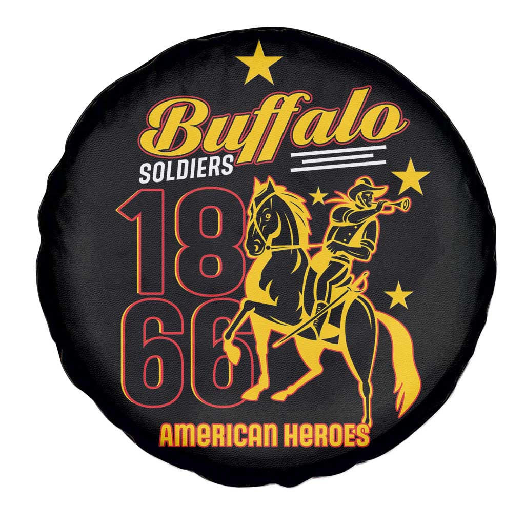 Buffalo Soldiers 9th and 10th Cavalry Spare Tire Cover American Heroes - Wonder Print Shop