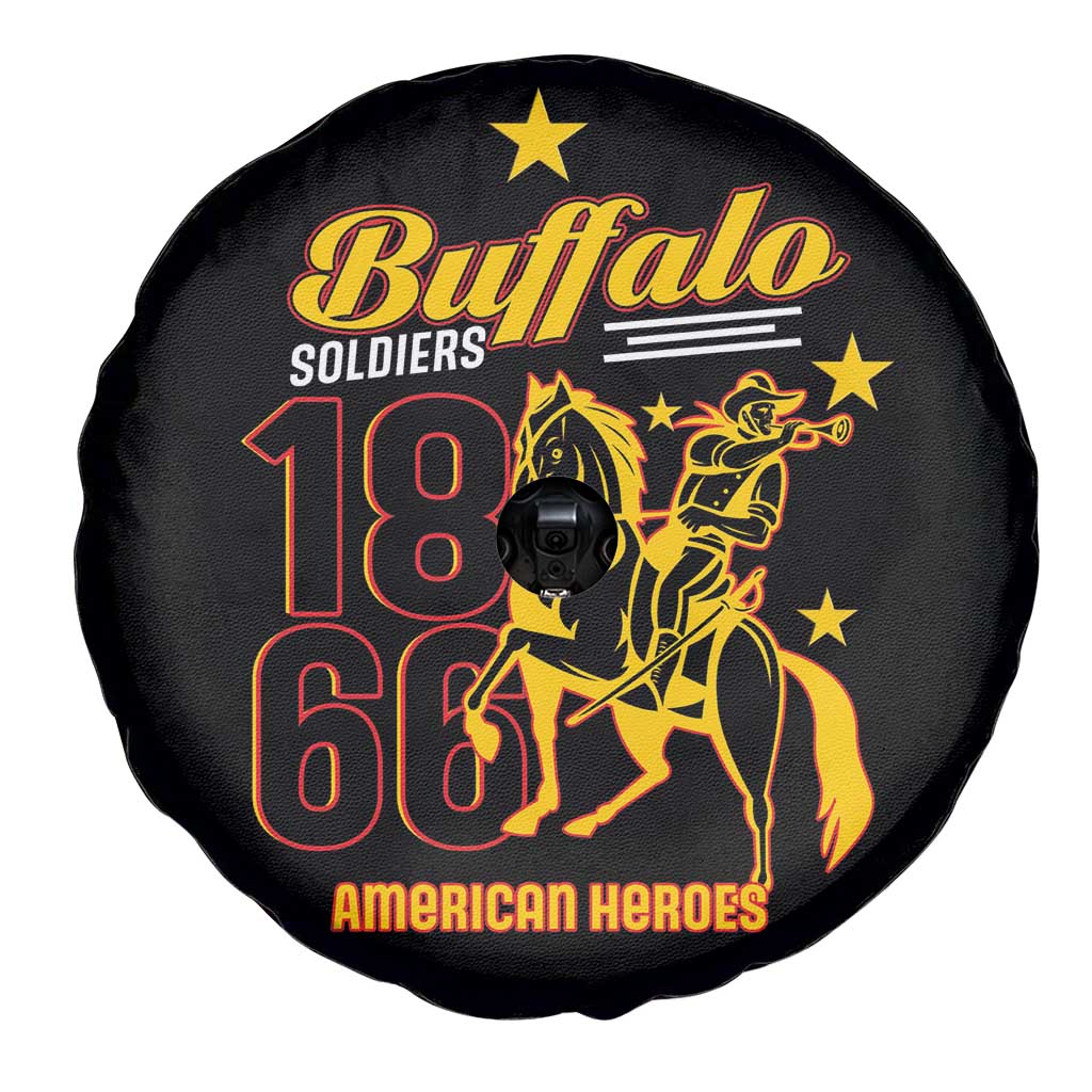 Buffalo Soldiers 9th and 10th Cavalry Spare Tire Cover American Heroes - Wonder Print Shop