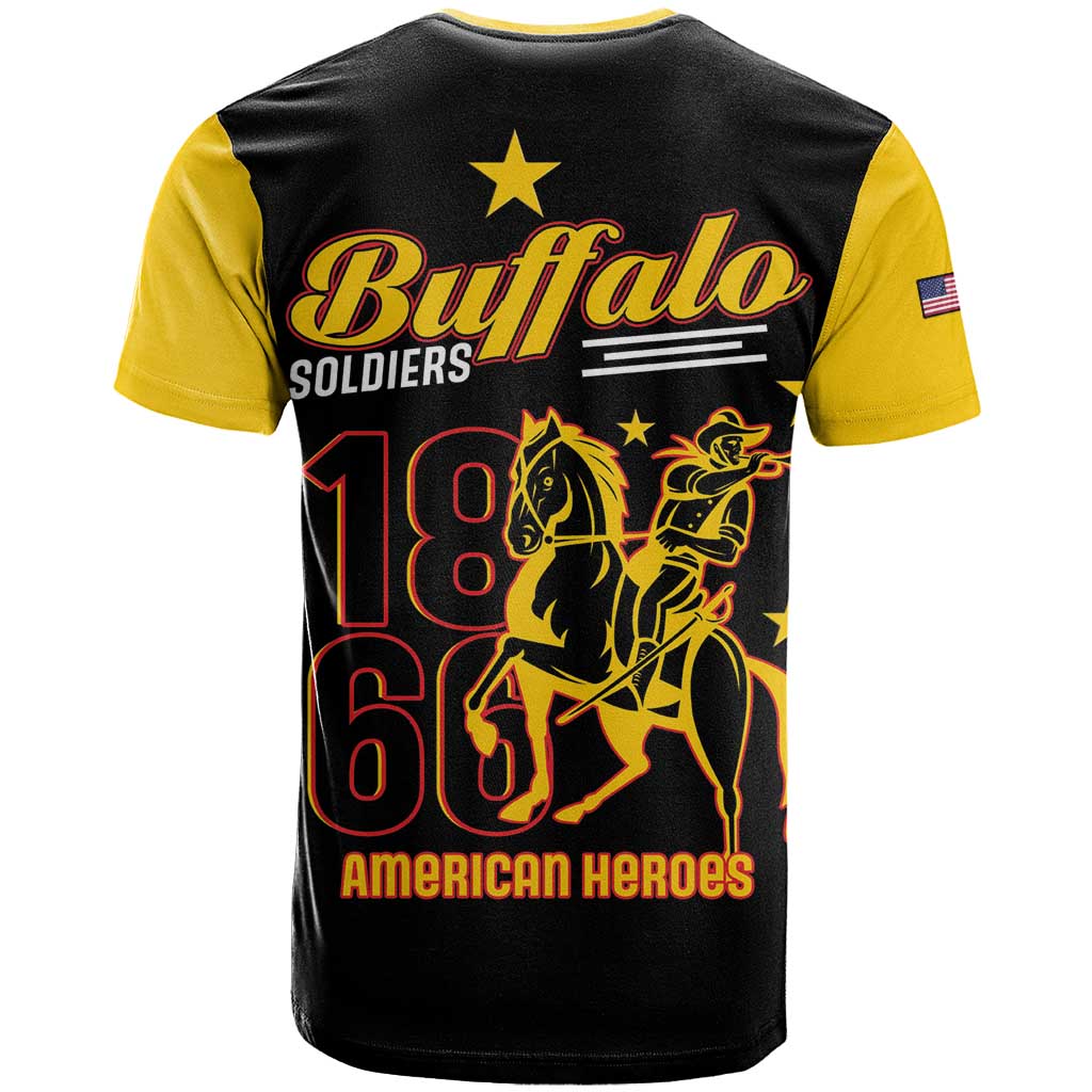 Buffalo Soldiers 9th and 10th Cavalry T Shirt American Heroes - Wonder Print Shop
