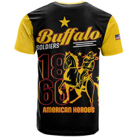 Buffalo Soldiers 9th and 10th Cavalry T Shirt American Heroes - Wonder Print Shop