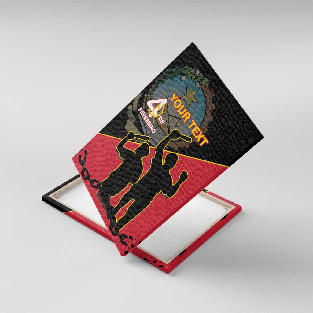 Personalised Angola Day of the Armed Struggle Canvas Wall Art 4 De Fevereiro - Wonder Print Shop