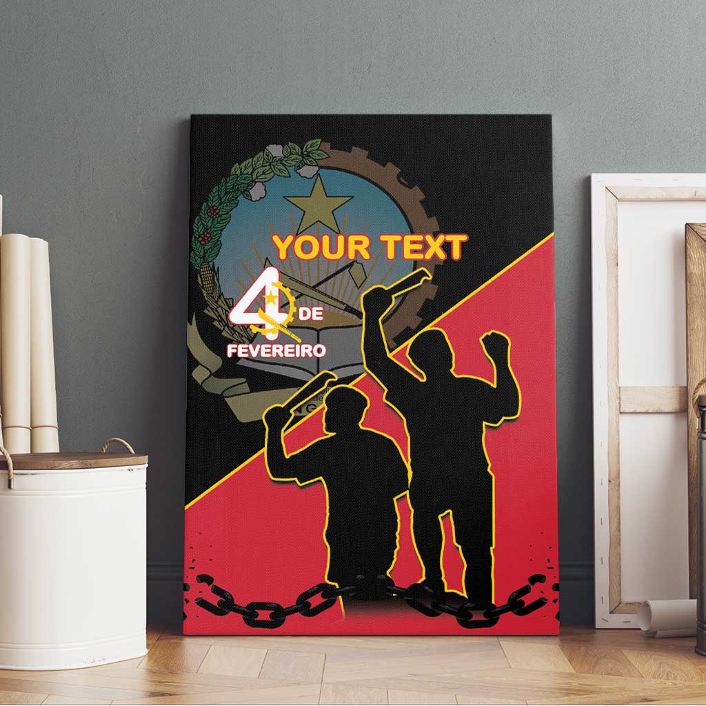 Personalised Angola Day of the Armed Struggle Canvas Wall Art 4 De Fevereiro - Wonder Print Shop