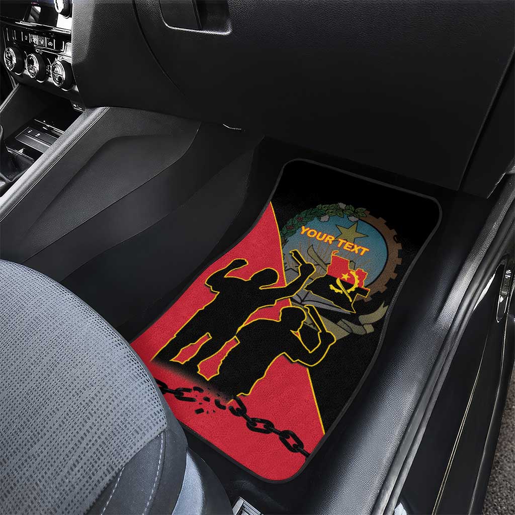 Personalised Angola Day of the Armed Struggle Car Mats 4 De Fevereiro - Wonder Print Shop