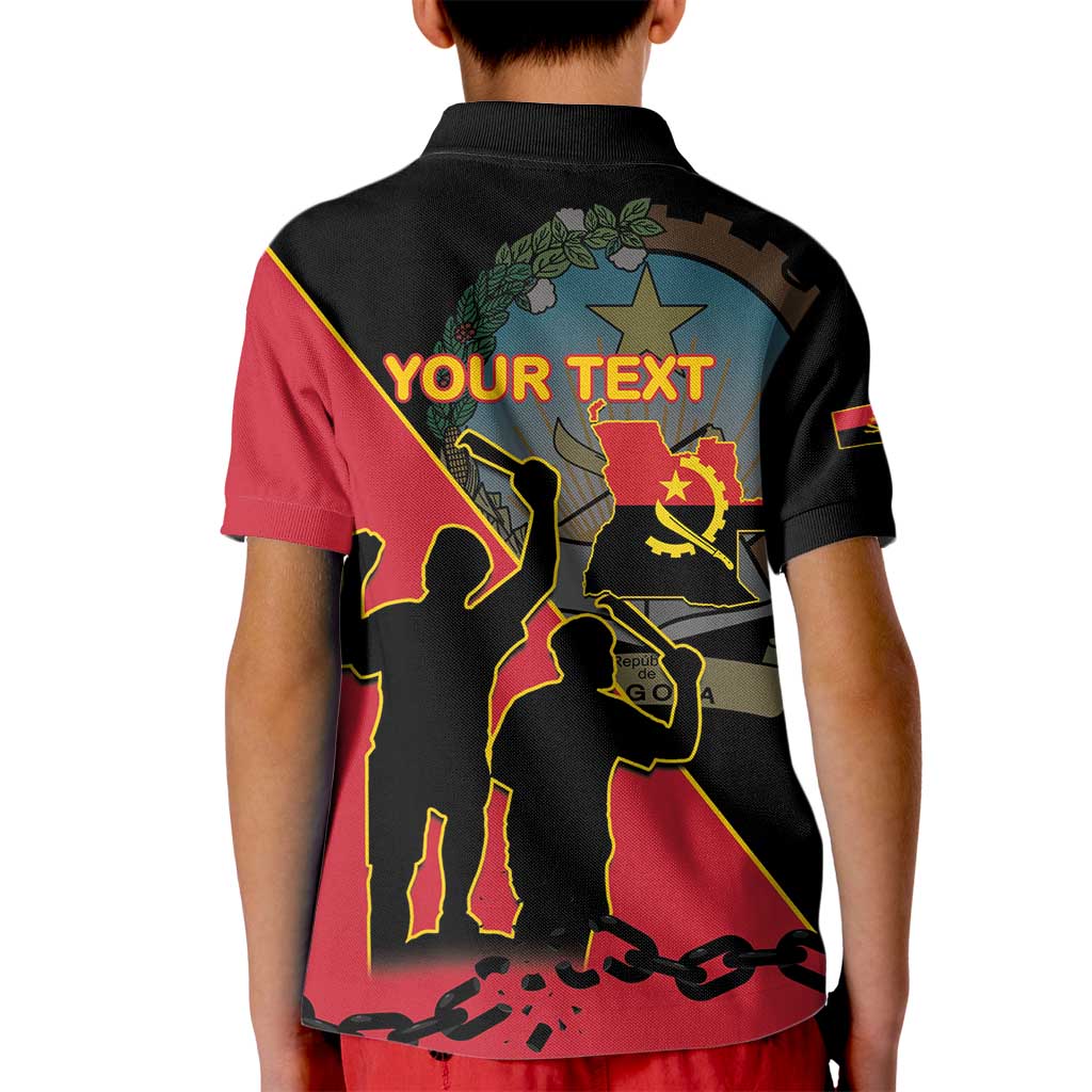 Personalised Angola Day of the Armed Struggle Kid Polo Shirt 4 De Fevereiro - Wonder Print Shop