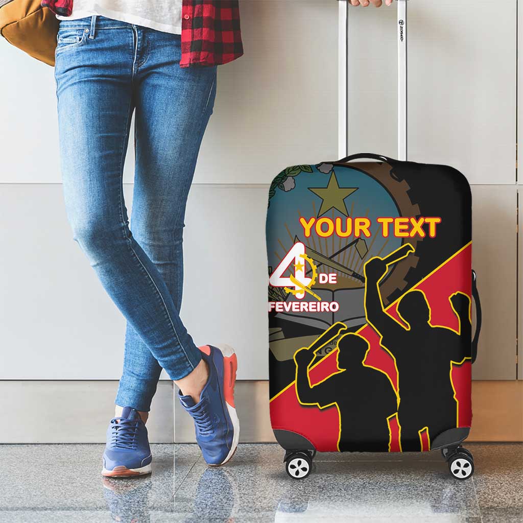 Personalised Angola Day of the Armed Struggle Luggage Cover 4 De Fevereiro - Wonder Print Shop
