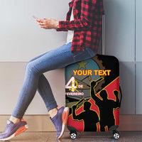 Personalised Angola Day of the Armed Struggle Luggage Cover 4 De Fevereiro - Wonder Print Shop