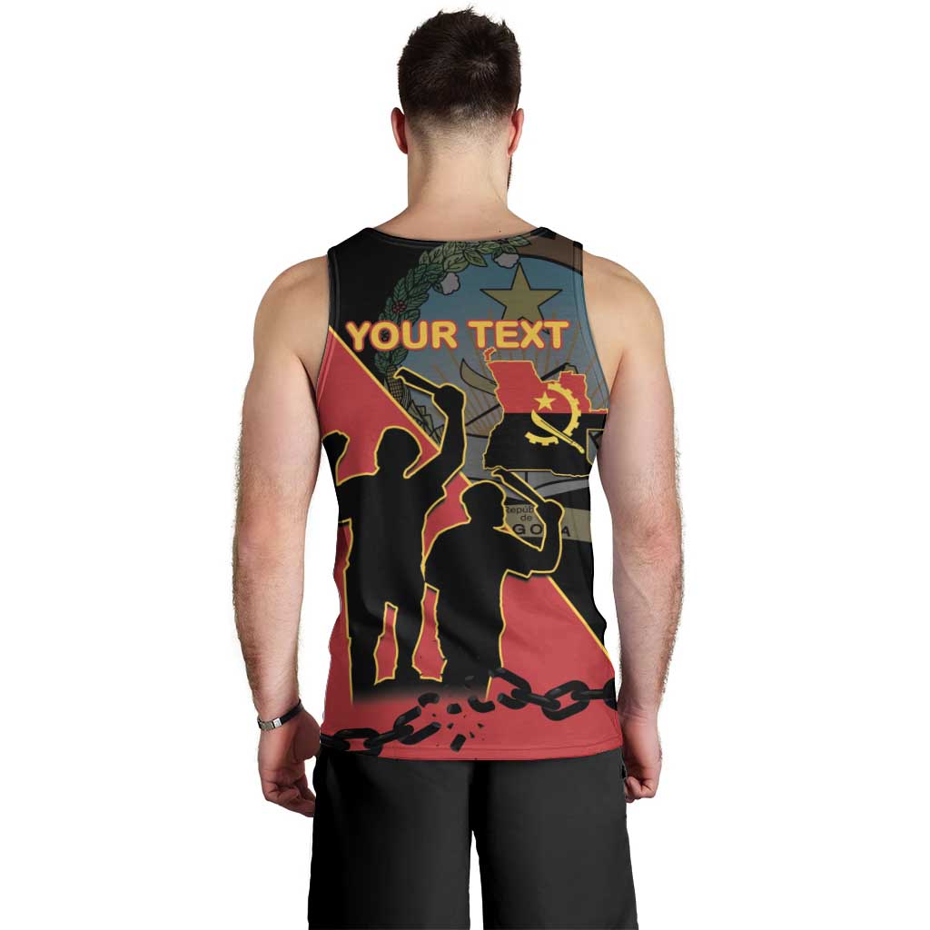 Personalised Angola Day of the Armed Struggle Men Tank Top 4 De Fevereiro - Wonder Print Shop