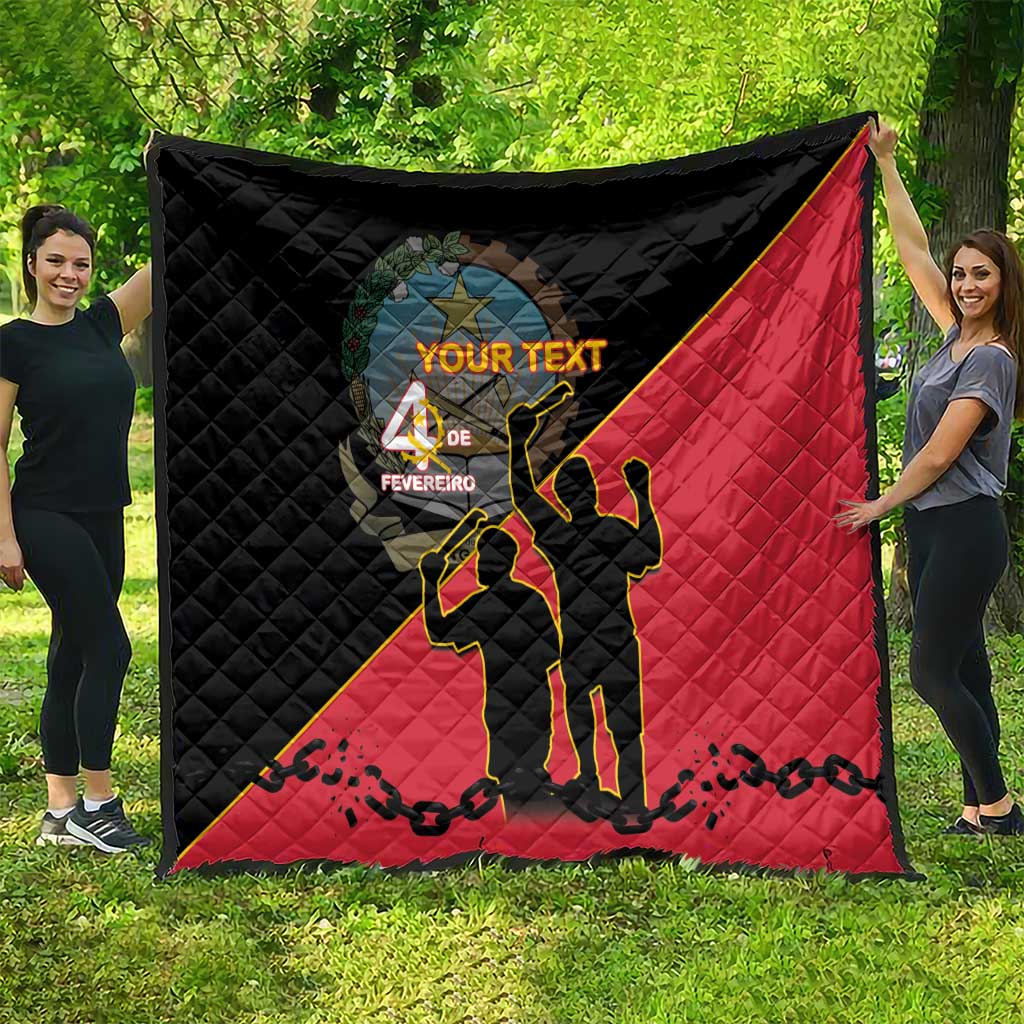Personalised Angola Day of the Armed Struggle Quilt 4 De Fevereiro - Wonder Print Shop