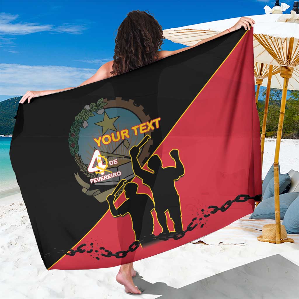 Personalised Angola Day of the Armed Struggle Sarong 4 De Fevereiro - Wonder Print Shop
