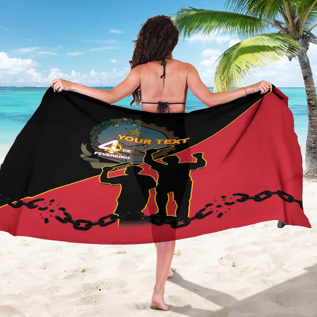 Personalised Angola Day of the Armed Struggle Sarong 4 De Fevereiro - Wonder Print Shop