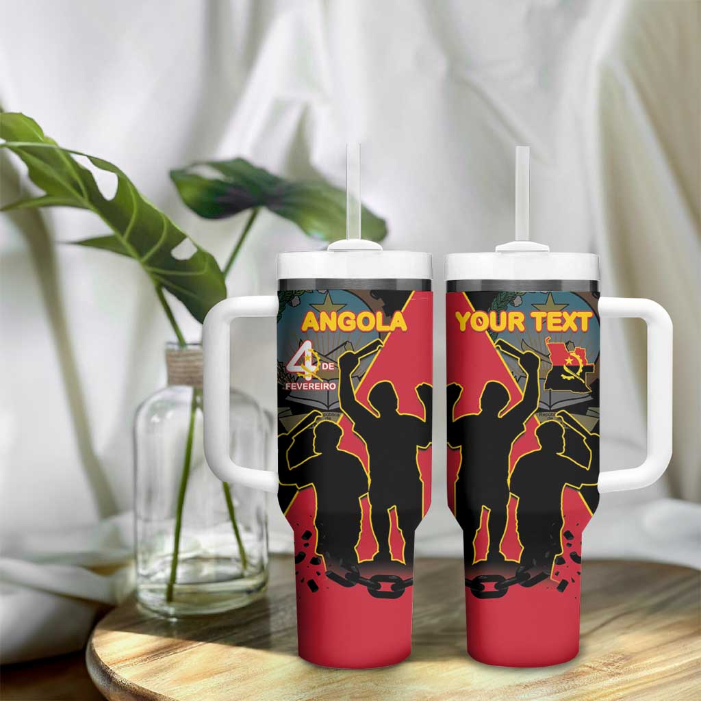 Personalised Angola Day of the Armed Struggle Tumbler With Handle 4 De Fevereiro - Wonder Print Shop