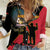 Personalised Angola Day of the Armed Struggle Women Casual Shirt 4 De Fevereiro - Wonder Print Shop