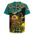 Personalised Mozambique Rugby Jersey African Elephant With Coat Of Arms - Wonder Print Shop