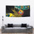 Personalised Mozambique Tapestry African Elephant With Coat Of Arms - Wonder Print Shop
