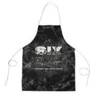 African American Heroes Apron Six Triple Eight - Camo Style
