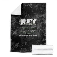 African American Heroes Blanket Six Triple Eight - Camo Style