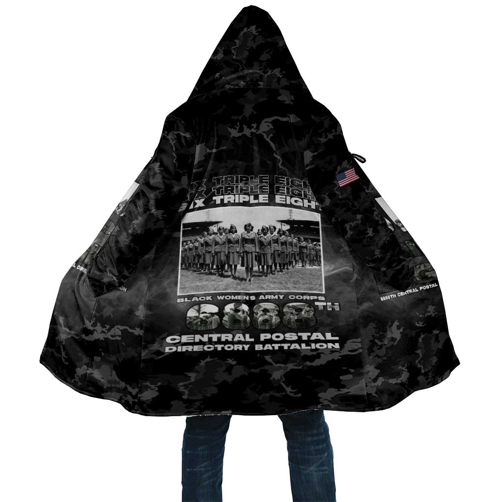 African American Heroes Cloak Six Triple Eight - Camo Style