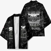 African American Heroes Kimono Six Triple Eight - Camo Style