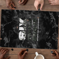 African American Heroes Puzzle Six Triple Eight - Camo Style