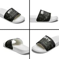 African American Heroes Slide Sandals Six Triple Eight - Camo Style