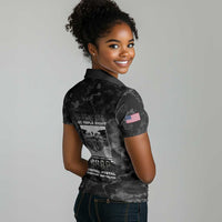 African American Heroes Women Polo Shirt Six Triple Eight - Camo Style