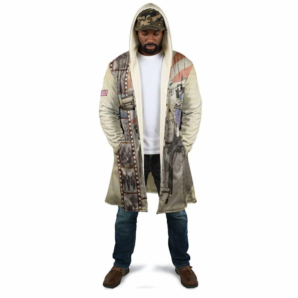 Tuskegee Airmen Cloak Red Tail Legacy Film Striped Style