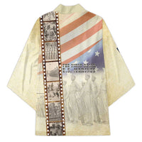 Montford Point Marines Kimono The First Black US Marines Film Striped Style