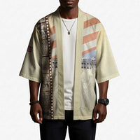 Montford Point Marines Kimono The First Black US Marines Film Striped Style